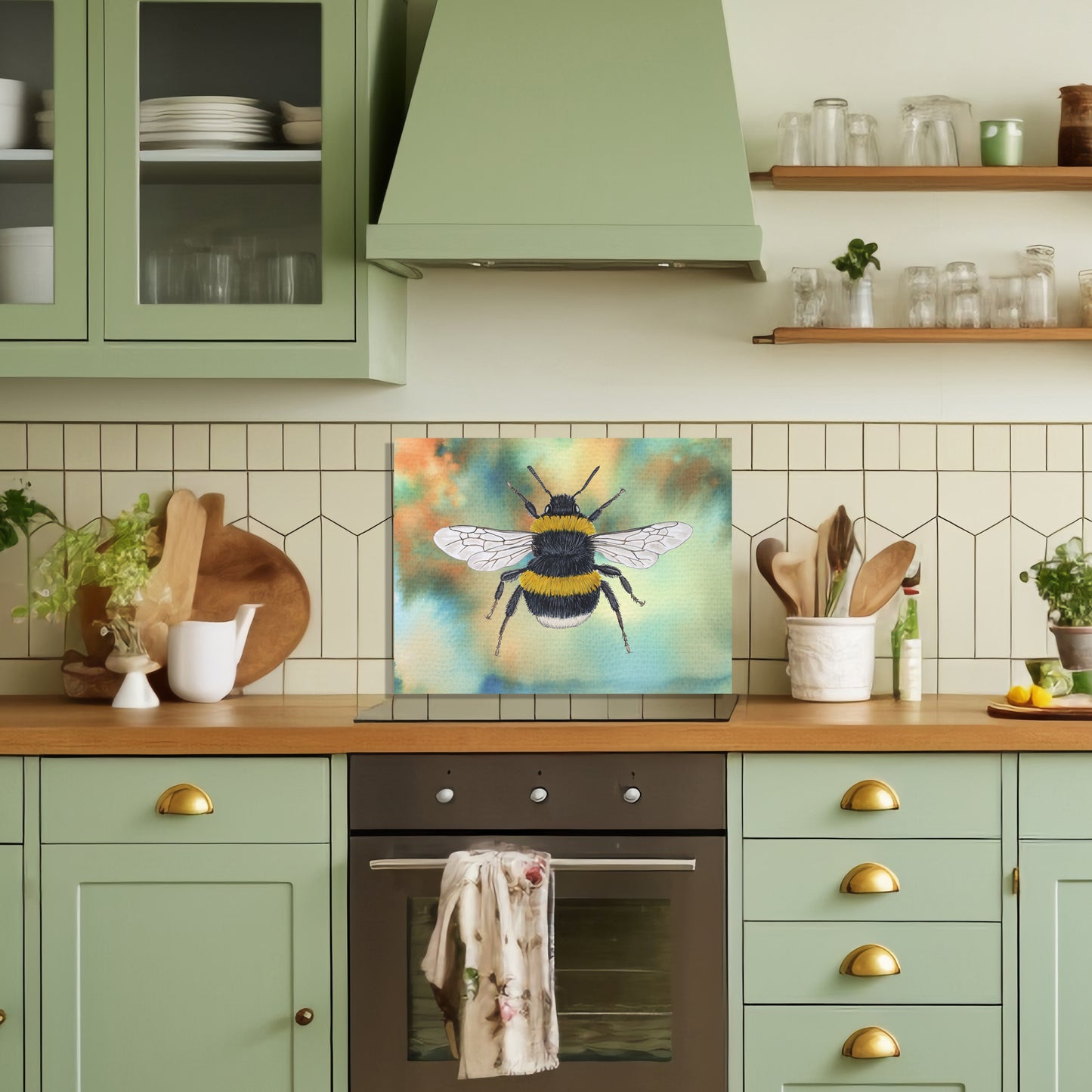 Spatscherm "Gewone aardhommel"