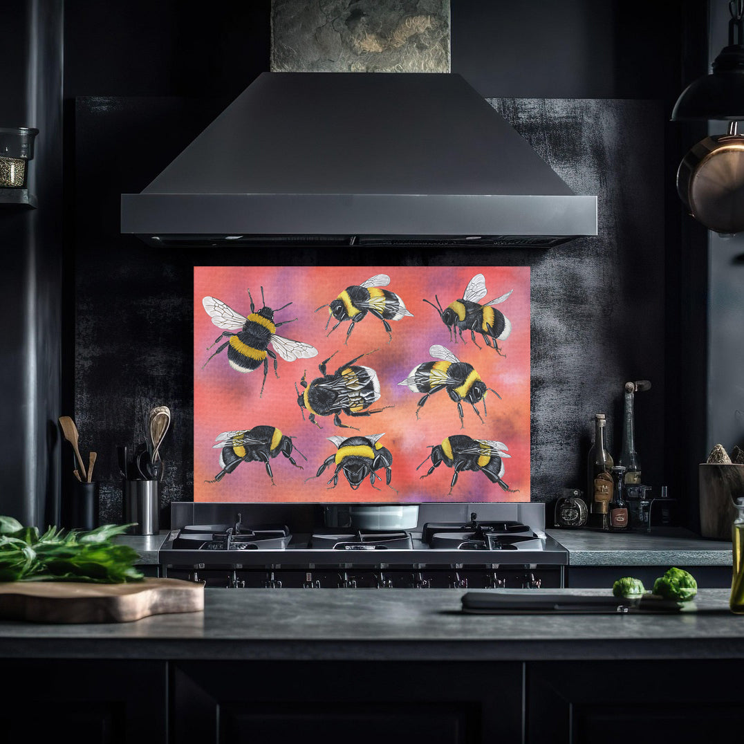Spatscherm "Gewone aardhommels"