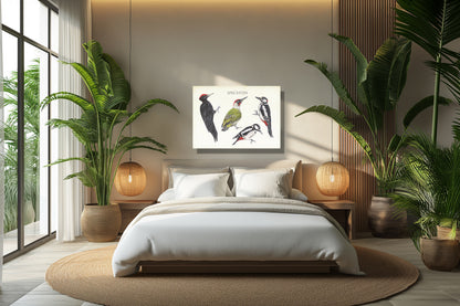 Wanddecoratie "Spechten"