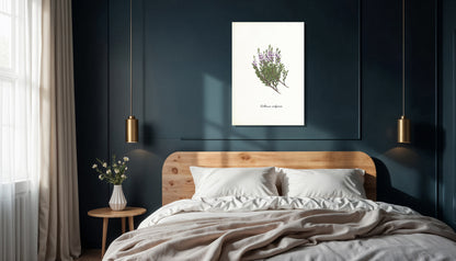 Wanddecoratie "Struikheide"