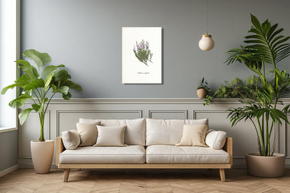 Wanddecoratie "Struikheide"