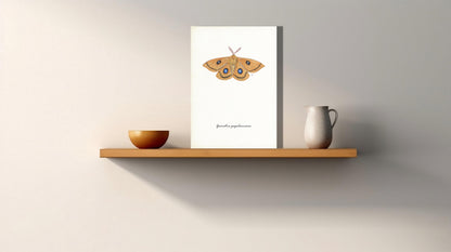 Wanddecoratie "Tauvlinder"