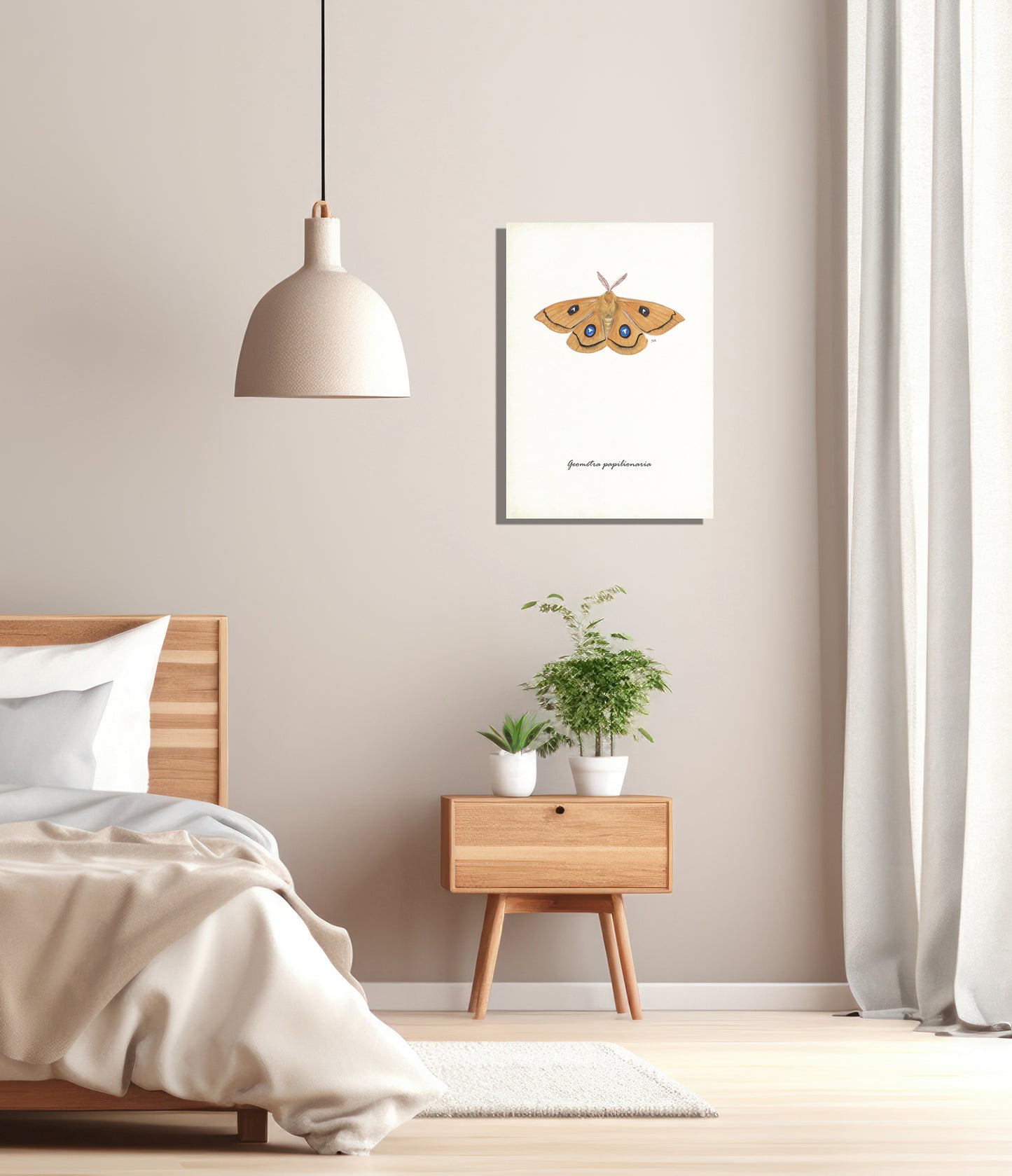 Wanddecoratie "Tauvlinder"