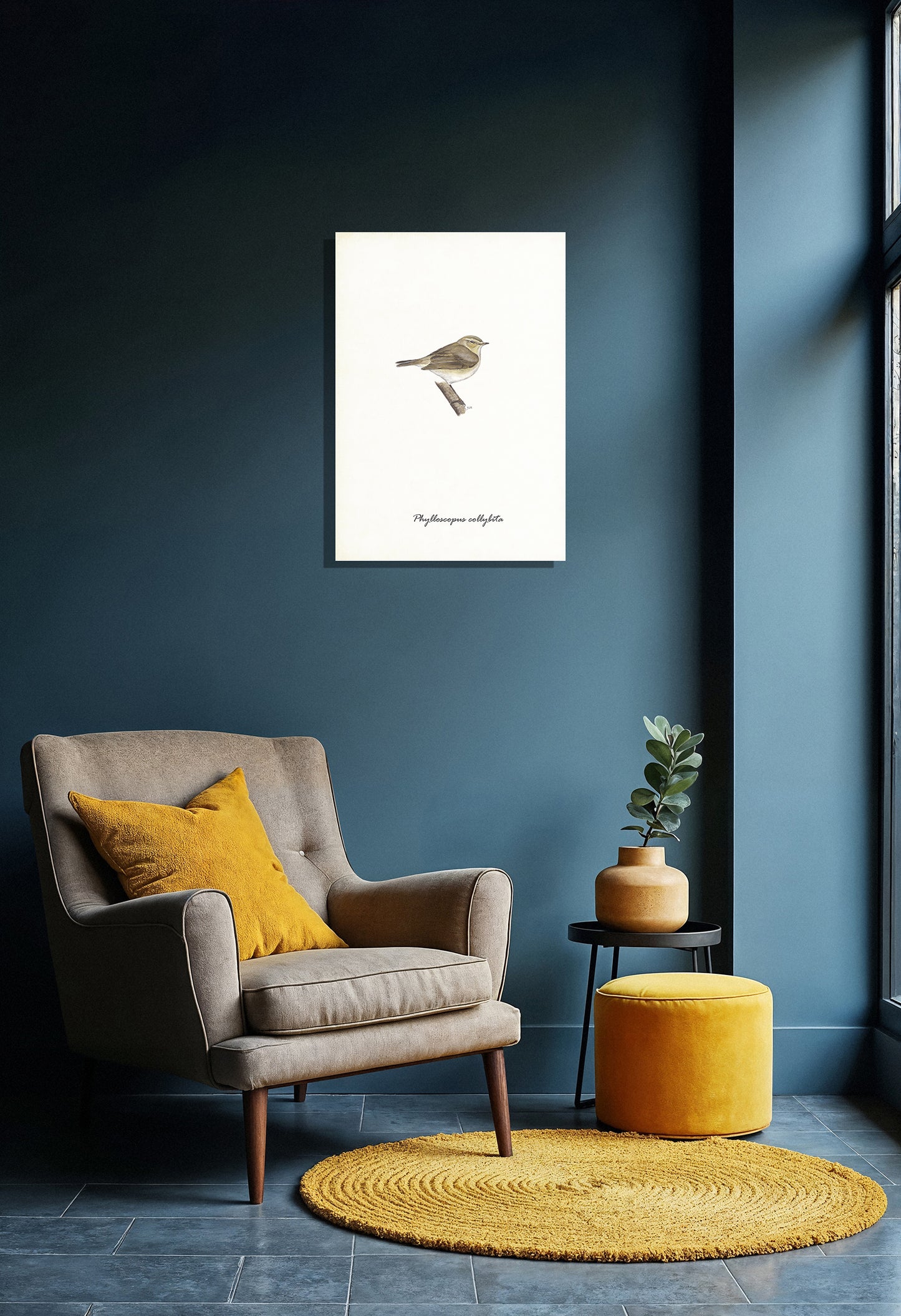 Wanddecoratie "Tjiftjaf"