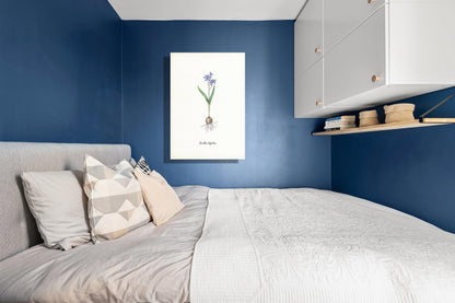 Wanddecoratie "Vroege sterhyacint"