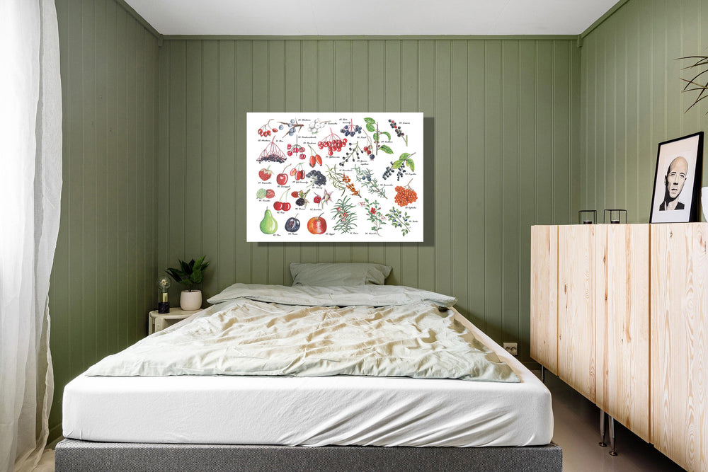 Wanddecoratie "Vruchten"