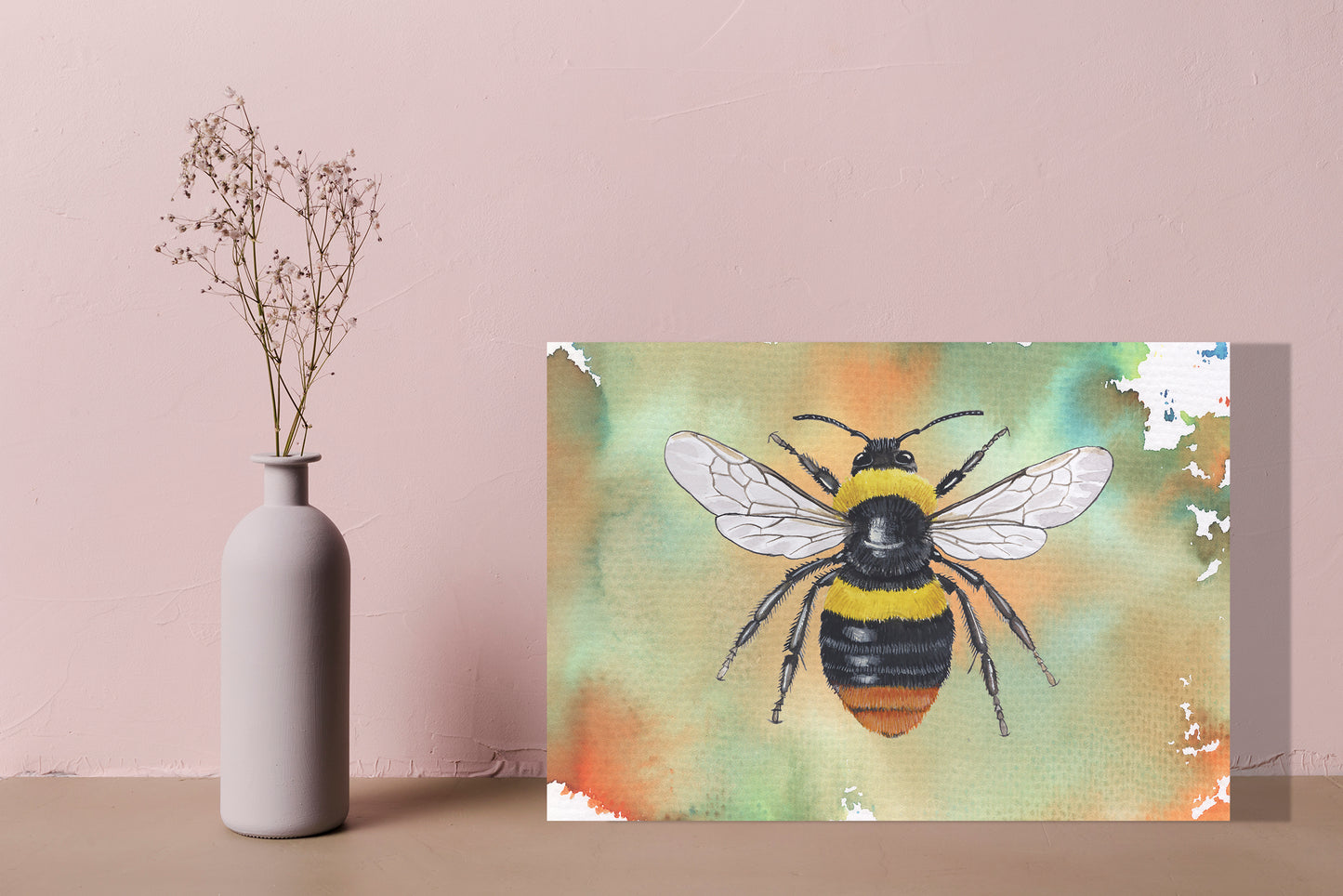 Wanddecoratie "Weidehommel"