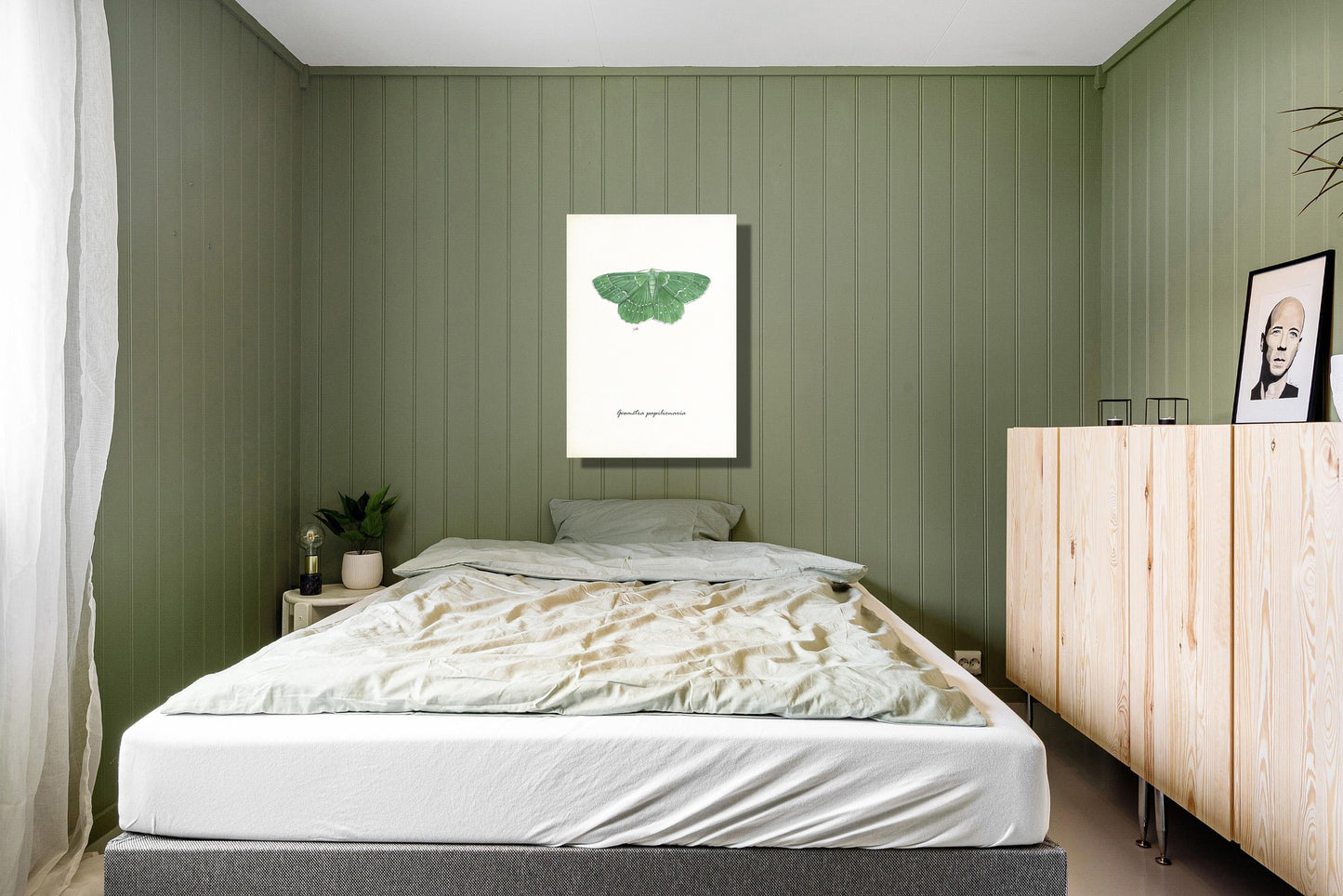 Wanddecoratie "Zomervlinder"