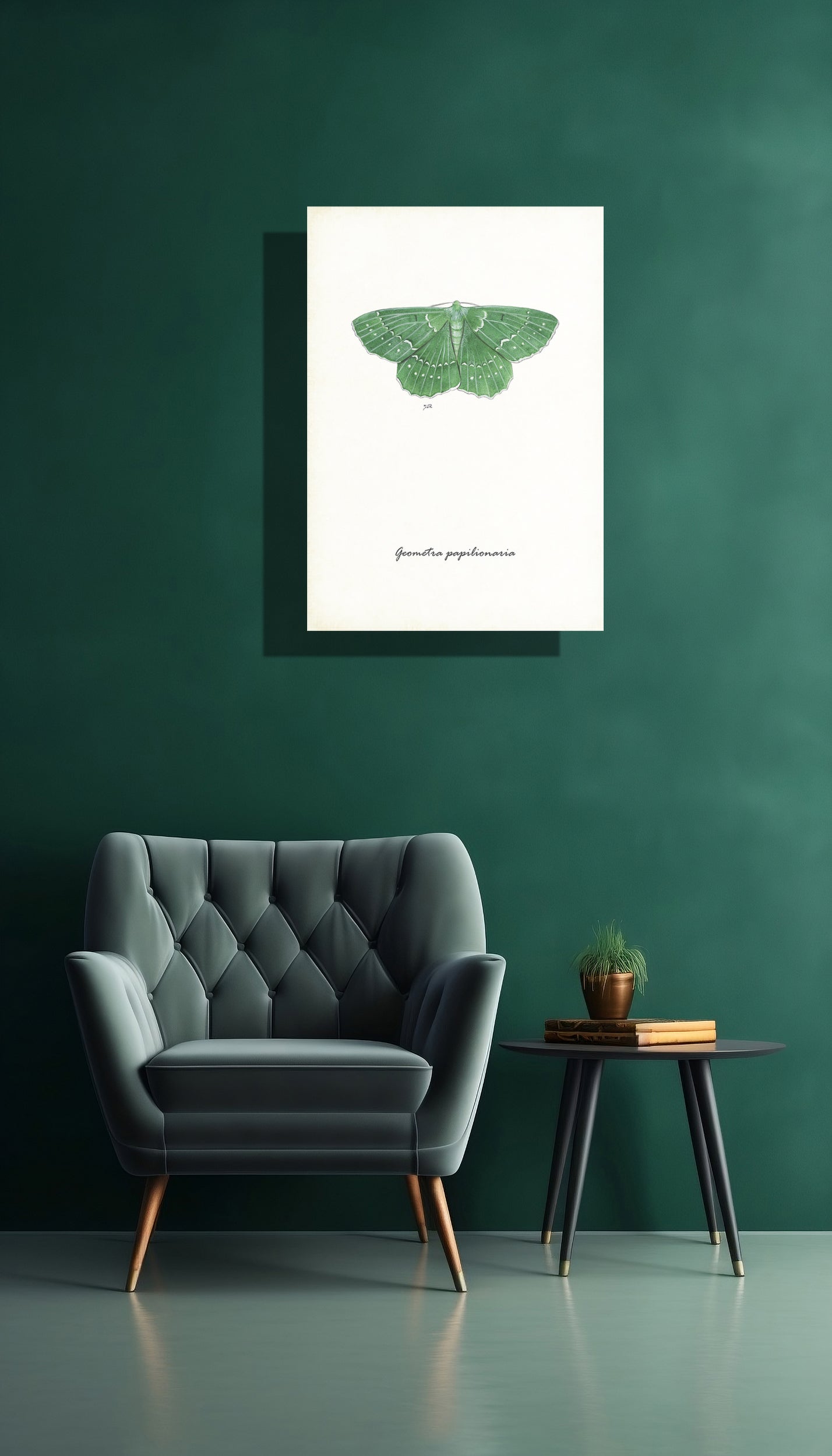 Wanddecoratie "Zomervlinder"