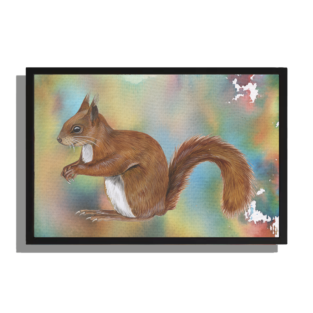 Wanddecoratie "Eekhoorn"