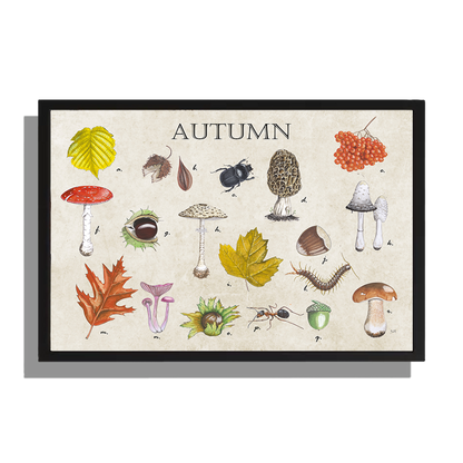 Ingelijst "Autumn"