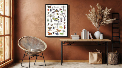 Ingelijst "Insects"