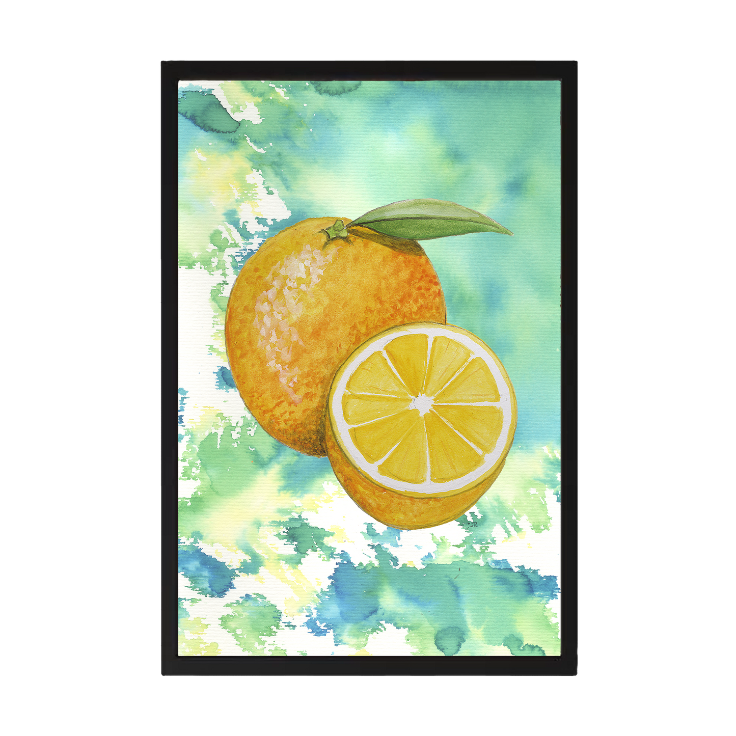 Wanddecoratie "Zoete sinaasappel"