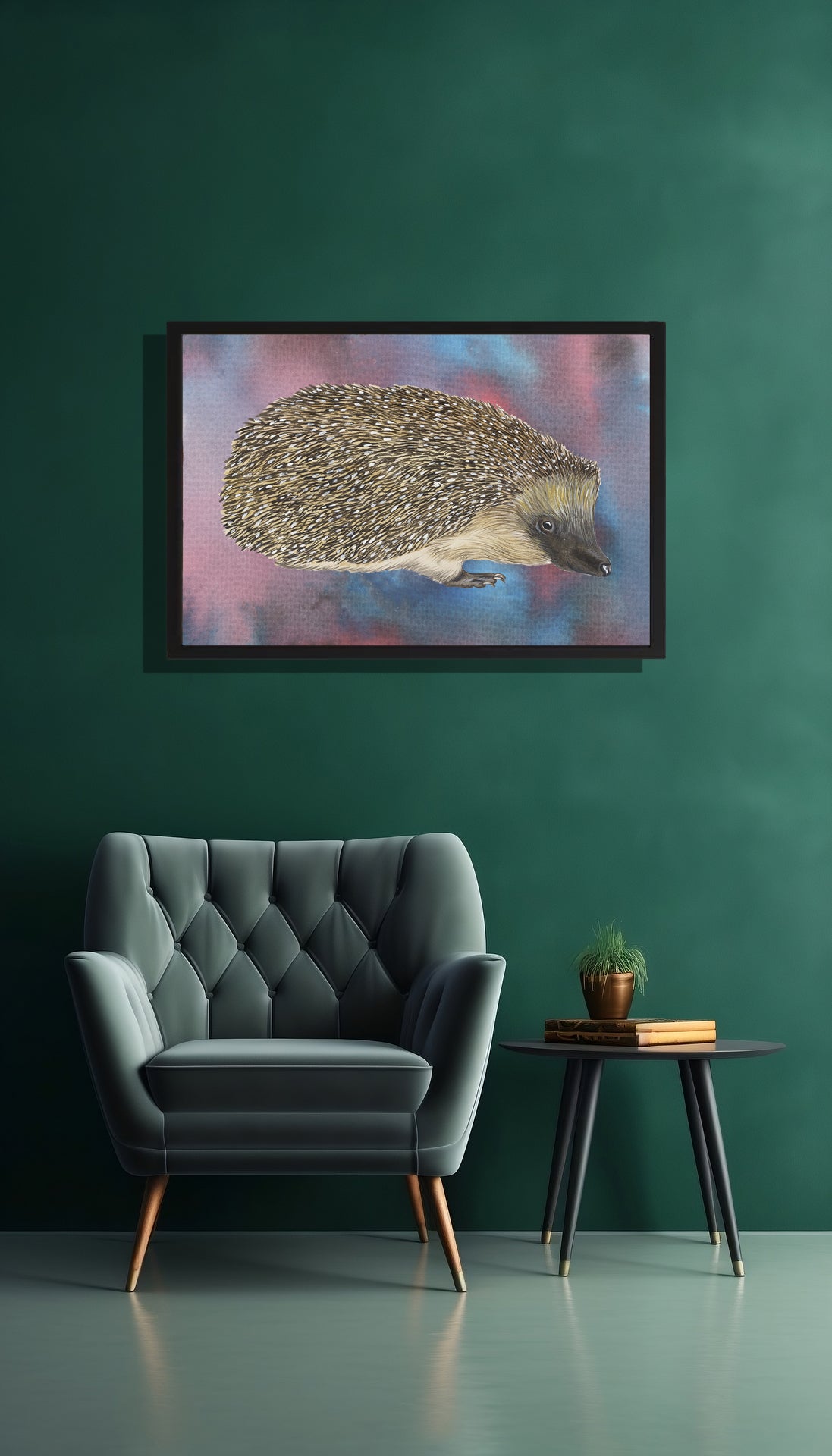 Ingelijst "Egel"