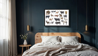 Ingelijst "Grote grazers"
