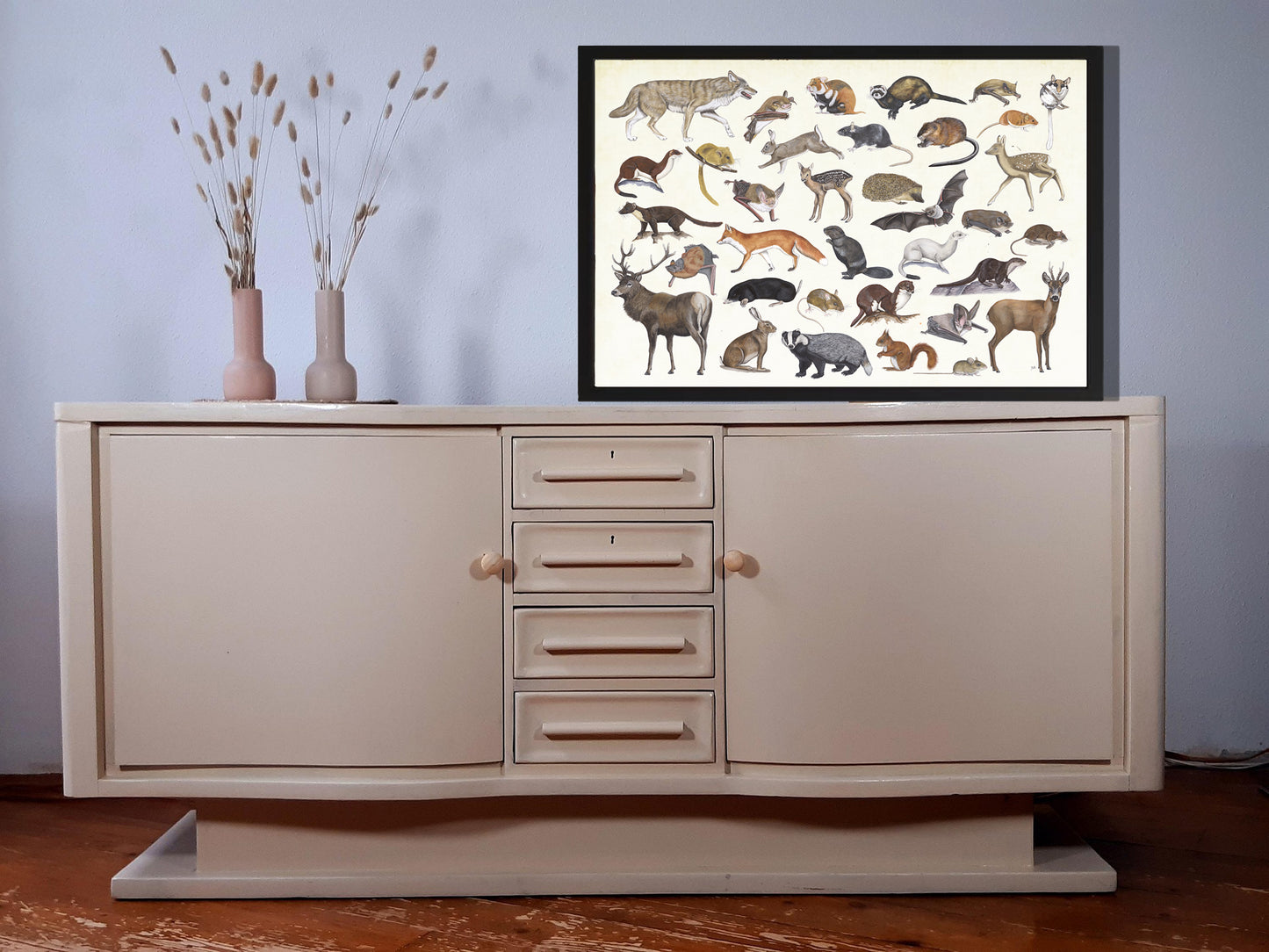 Ingelijst "Zoogdieren"