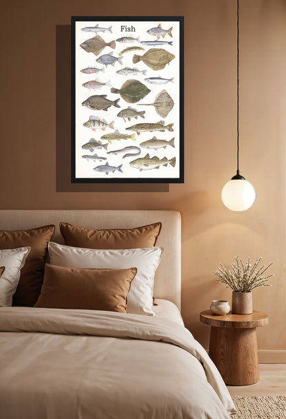 Ingelijst "Fish"