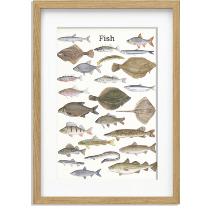 Ingelijst "Fish"