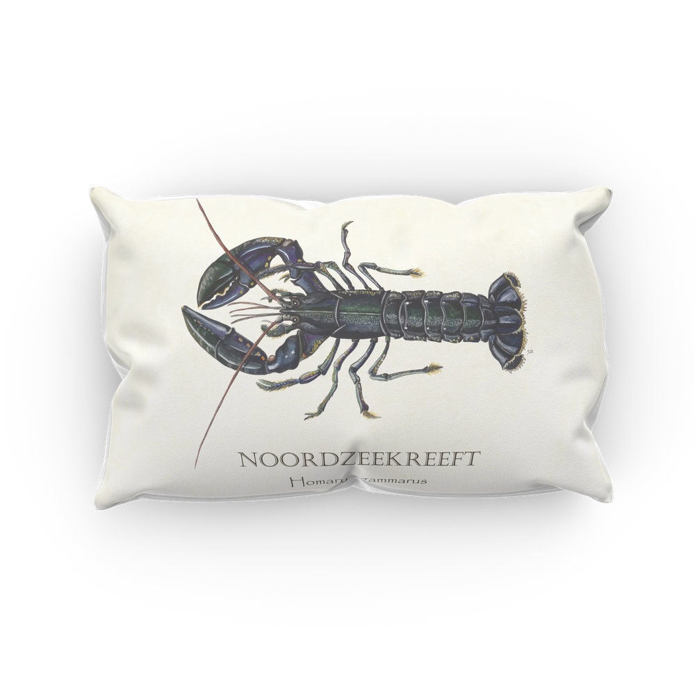 Kussen "Noordzeekreeft"